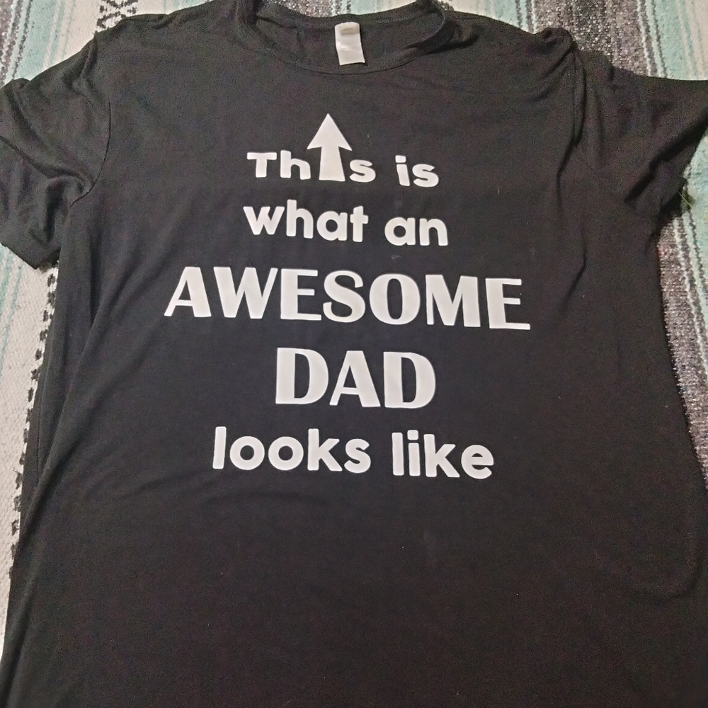 XL Tall Awesome Dad Tshirt